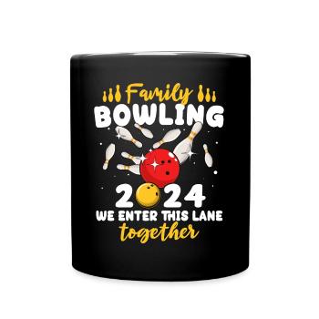 Bowling 2024 - Mug uni - noir - Devant