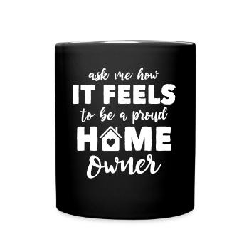 Homeowner - Full Colour Mug - black - Front