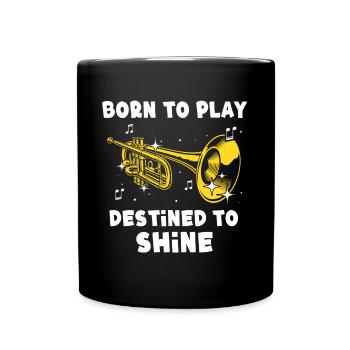 Mellophone Musician - Full Colour Mug - black - Front