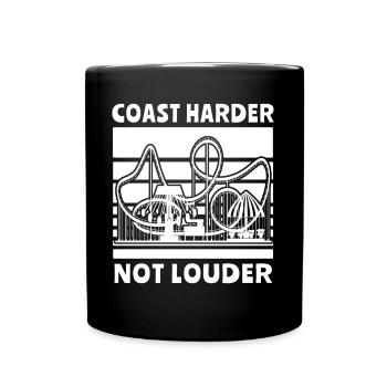 Roller coaster - Full Colour Mug - black - Front