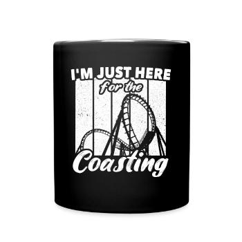 Roller coaster - Full Colour Mug - black - Front