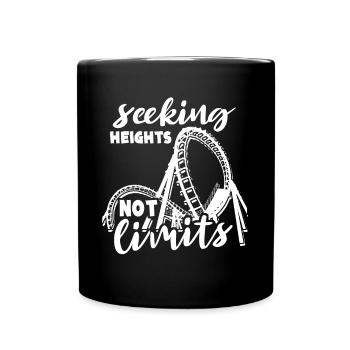 Roller coaster - Full Colour Mug - black - Front