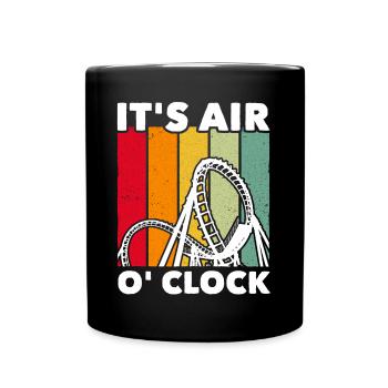 Achterbahn Roller Coaster - Full Colour Mug - black - Front