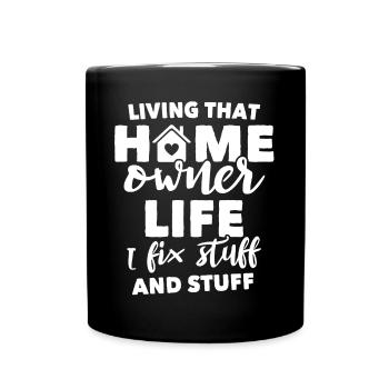 homeowner - Full Colour Mug - black - Front