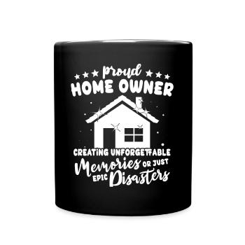 Homeowner - Full Colour Mug - black - Front