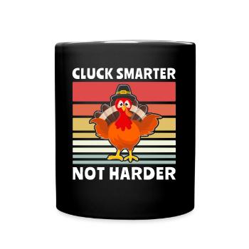 Dinde Thanksgiving - Mug uni - noir - Devant