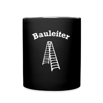 Directeur de la construction Chef de Pun Building House Construction Chantier - Mug uni - noir - Devant