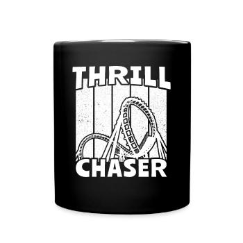 Roller Coaster Roller Coaster Riders - Full Colour Mug - black - Front