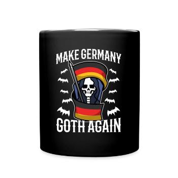Rendre l’Allemagne gothique - Mug uni - noir - Devant