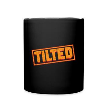 Tilted Pinball Machines GIft Ideas - Full Colour Mug - black - Front