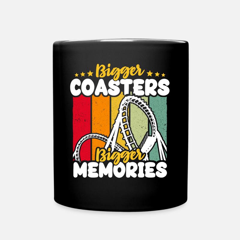 Roller Coaster Roller Coaster Riders - Mug uni - noir