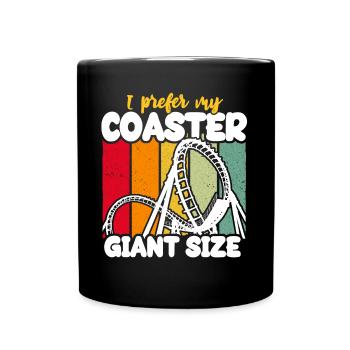 Roller Coaster Roller Coaster Riders - Full Colour Mug - black - Front