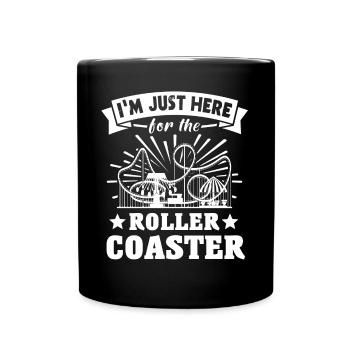 Roller Coaster - Full Colour Mug - black - Front