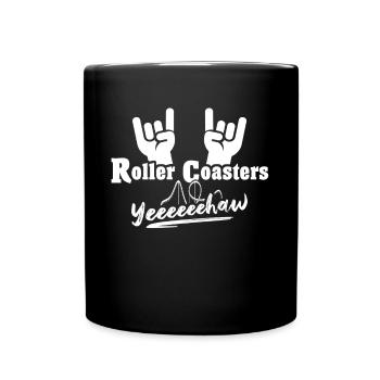 Roller coaster - Full Colour Mug - black - Front