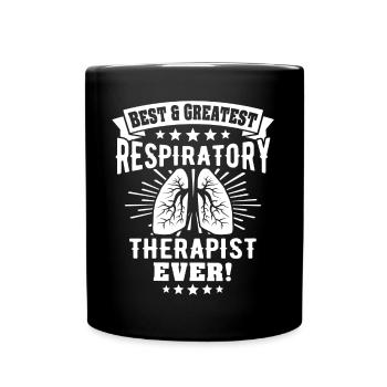 Respiratory Therapist - Full Colour Mug - black - Front