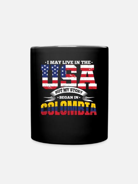 USA Colombie histoire Amérique du Sud patrie cadeau - Mug uni - noir