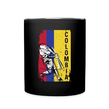 Kolumbien Baseball Nationalmannschaft Championship - Tasse einfarbig - Schwarz - Vorne
