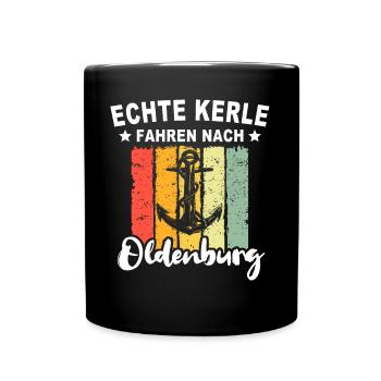Oldenburg - Tasse einfarbig - Schwarz - Vorne