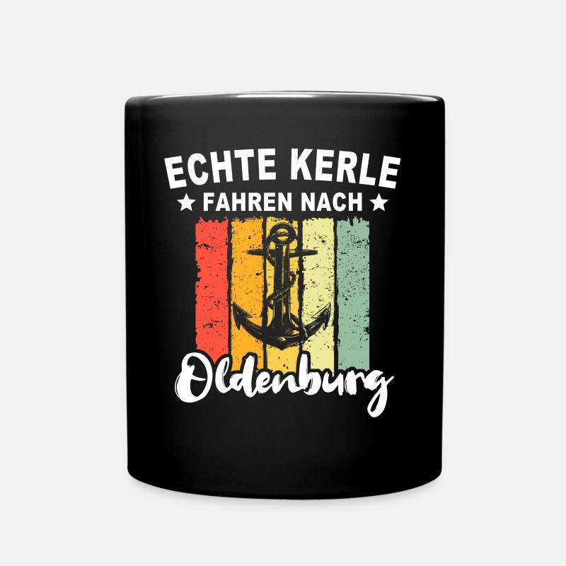 Oldenburg - Tasse einfarbig - Schwarz