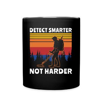 Détecteur de métaux - Mug uni - noir - Devant