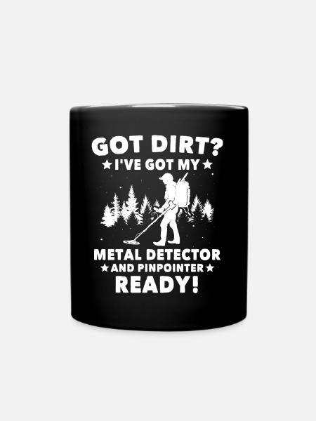 Dirt Fishing - Tasse einfarbig - Schwarz