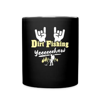 Dirt Fishing Probes - Full Colour Mug - black - Front