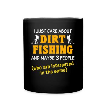 Détecteur de métaux - Mug uni - noir - Devant