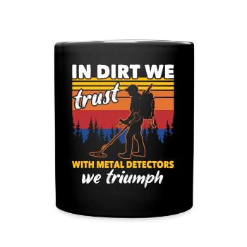 Dirt Fishing Probes - Full Colour Mug - black - Front
