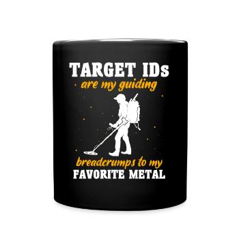 Détecteur de métaux - Mug uni - noir - Devant