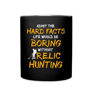 Détecteur de métaux Relic Finder - Mug uni - noir - Devant