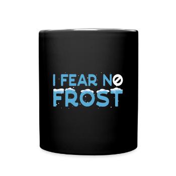Ice Swimming I Fear No Frost Ice Gift - Tasse einfarbig - Schwarz - Vorne
