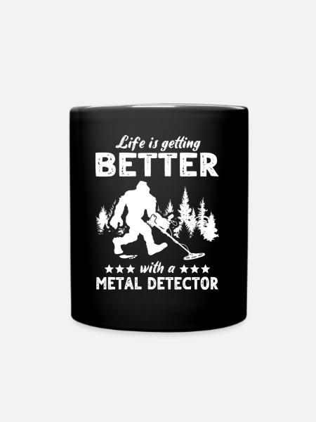 Dirt Fisher Treasure Hunters - Tasse einfarbig - Schwarz