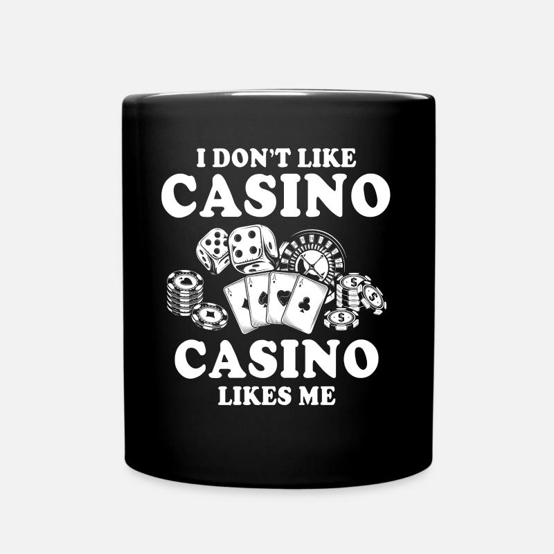 Casino - Mug uni - noir