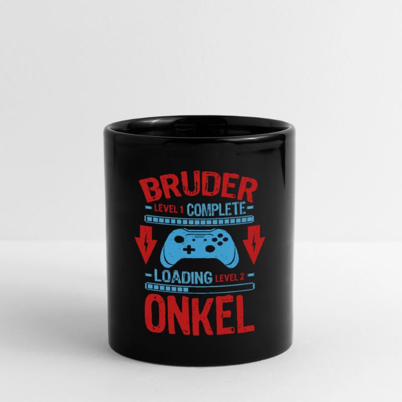 Bruder Level Complete Werdender Onkel Loading Tasse einfarbig