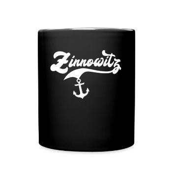 Zinnowitz Sprüche - Tasse einfarbig - Schwarz - Vorne
