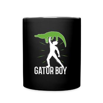 Gator Boy - Tasse einfarbig - Schwarz - Vorne