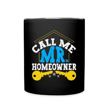 Mr. Homeowner - Full Colour Mug - black - Front