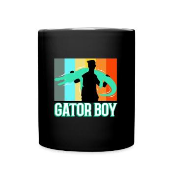 Gator Boy - Tasse einfarbig - Schwarz - Vorne