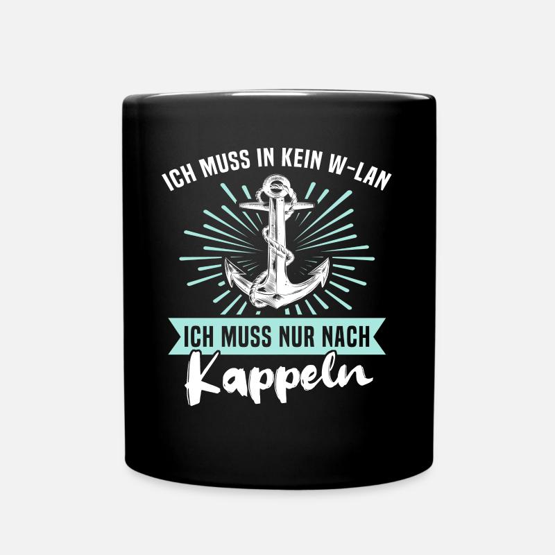 Kappeln Kappelner - Tasse einfarbig - Schwarz