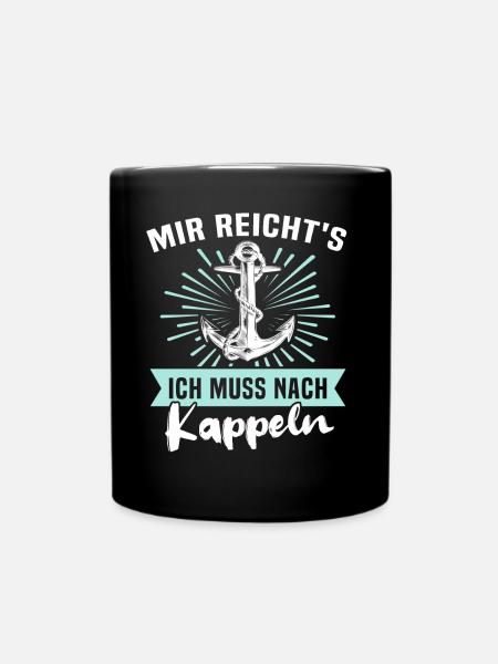 Kappeln Kappelner - Tasse einfarbig - Schwarz