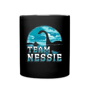 Team Nessie - Tasse einfarbig - Schwarz - Vorne