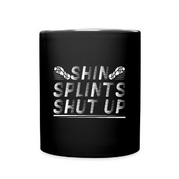 Run Country Runner and XC Coach - Unique Cross - Full Colour Mug - black - Front