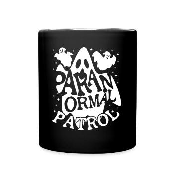 Paranormal Patrol Ghost Investigator Gifts - Full Colour Mug - black - Front