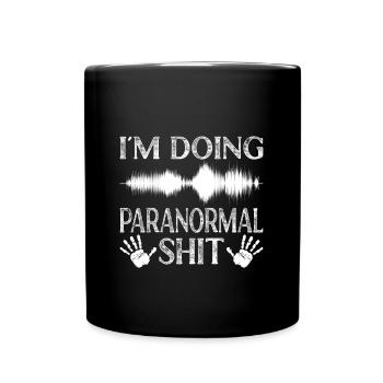 Je fais des cadeaux d’enquêteur fantôme de merde paranormale - Mug uni - noir - Devant