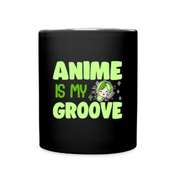 Cute Japanese Manga Women Girls Gift Otaku Kawaii - Tasse einfarbig - Schwarz - Vorne