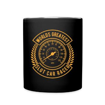La course de voitures de circuit est un cadeau de coureur de droit de l’homme - Mug uni - noir - Devant