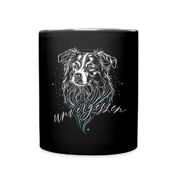unvergessen - Tasse einfarbig - Schwarz - Vorne
