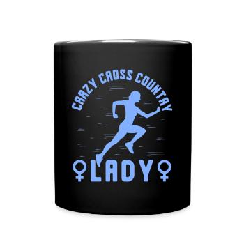 Cadeau de course XC drôle XC Runner Edition - Mug uni - noir - Devant
