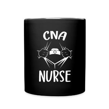 CNA Nursing Quotes Certified Nurse Assistant Gifts - Tasse einfarbig - Schwarz - Vorne