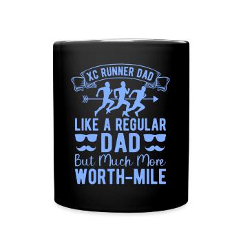 Funny XC Running Runner Cadeaux Édition Unique - Mug uni - noir - Devant